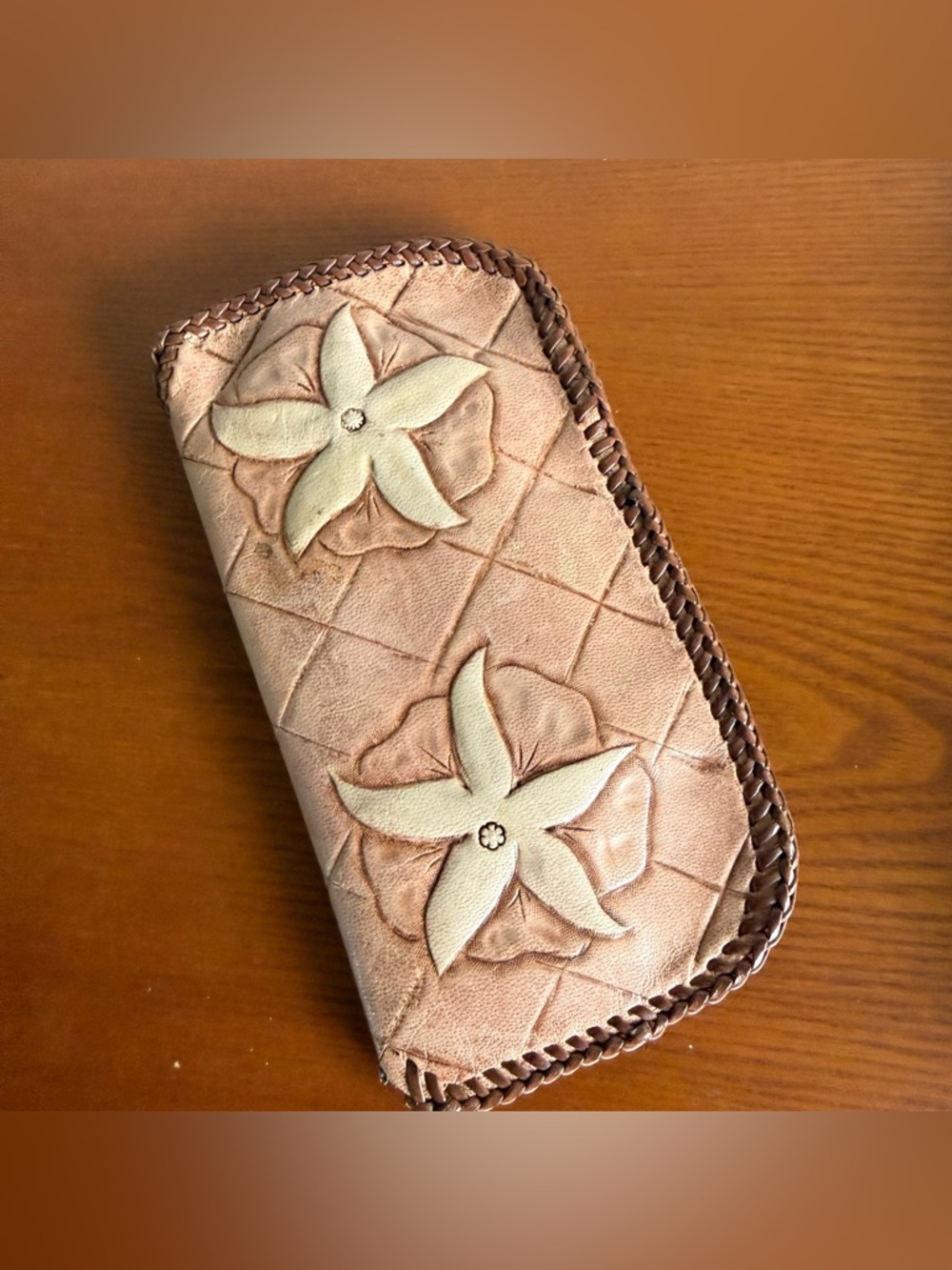 Handmade Leather Eye Glass Case